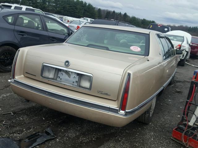 1G6KD52Y7TU295580 - 1996 CADILLAC DEVILLE BEIGE photo 4