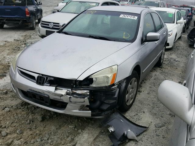 3HGCM56446G704085 - 2006 HONDA ACCORD LX SILVER photo 2