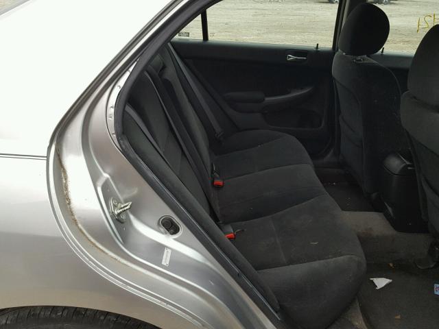 3HGCM56446G704085 - 2006 HONDA ACCORD LX SILVER photo 6