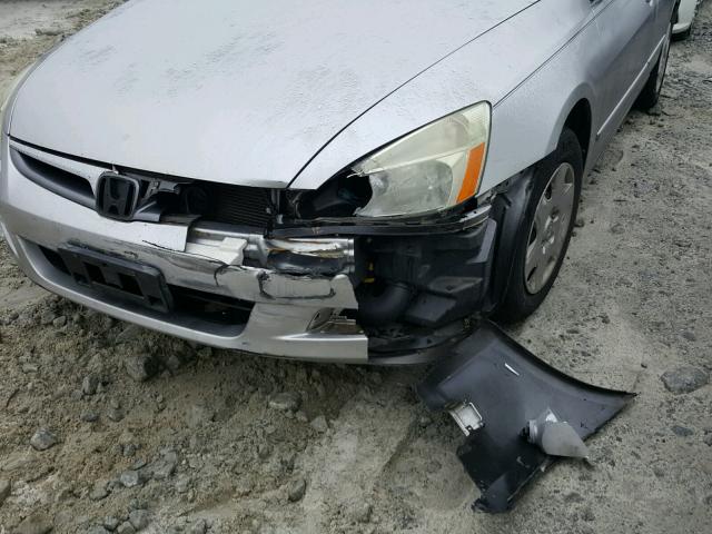 3HGCM56446G704085 - 2006 HONDA ACCORD LX SILVER photo 9