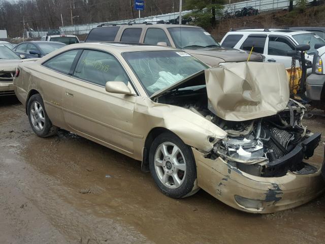 2T1CF28P71C515268 - 2001 TOYOTA CAMRY SOLA GOLD photo 1