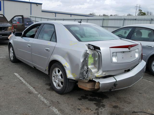 1G6DP577X70115991 - 2007 CADILLAC CTS HI FEA SILVER photo 3