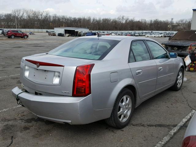 1G6DP577X70115991 - 2007 CADILLAC CTS HI FEA SILVER photo 4