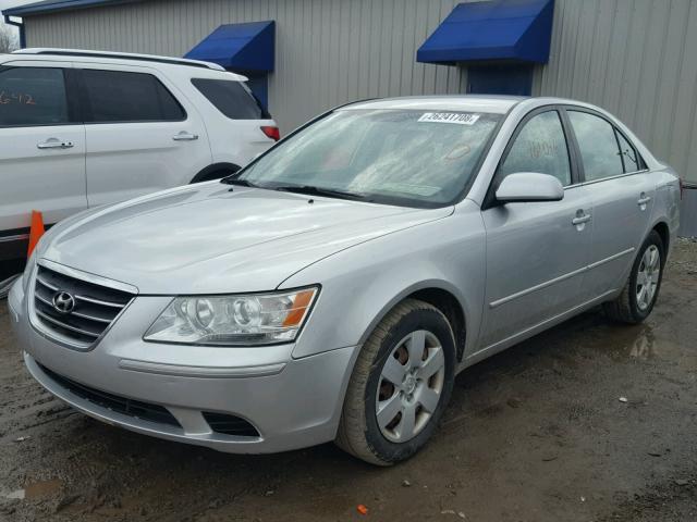 5NPET46C89H504978 - 2009 HYUNDAI SONATA GLS SILVER photo 2