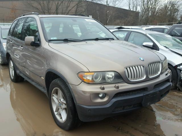 5UXFB53545LV15371 - 2005 BMW X5 4.4I BROWN photo 1