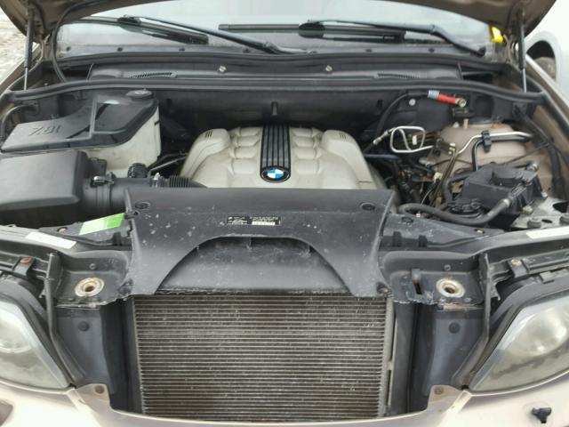 5UXFB53545LV15371 - 2005 BMW X5 4.4I BROWN photo 7