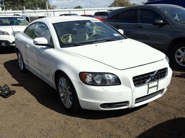 YV1MC67259J077757 - 2009 VOLVO C70 T5 WHITE photo 1