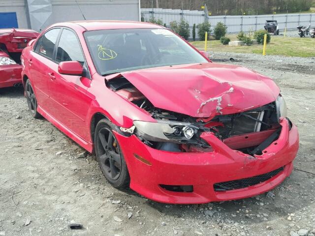 1YVHP84C455M42575 - 2005 MAZDA MAZDA6I RED photo 1