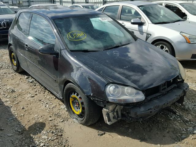 WVWEV71K06W141141 - 2006 VOLKSWAGEN NEW GTI BLACK photo 1