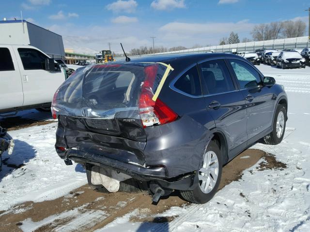 2HKRM4H54GH714276 - 2016 HONDA CR-V EX GRAY photo 4