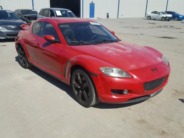 JM1FE173750154732 - 2005 MAZDA RX8 RED photo 1