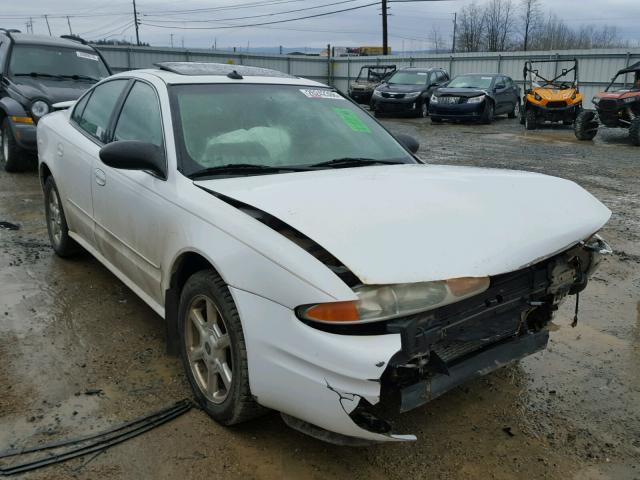 1G3NF52E84C231761 - 2004 OLDSMOBILE ALERO GLS WHITE photo 1