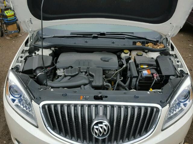 1G4PP5SK6C4212786 - 2012 BUICK VERANO WHITE photo 7