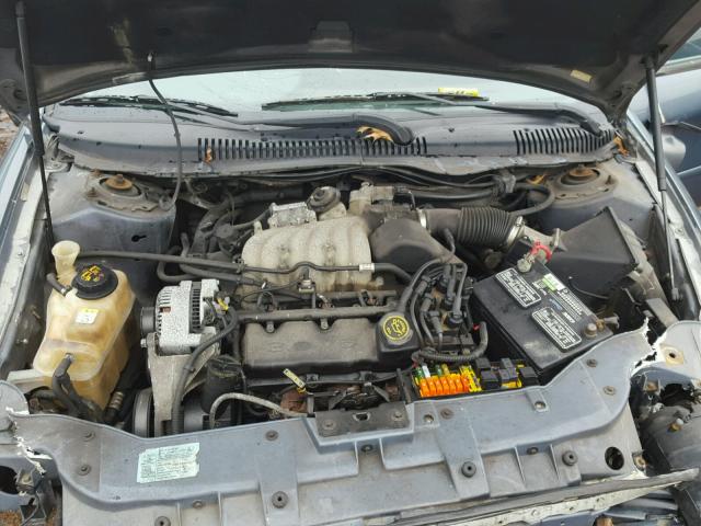 1FAFP53UXXG285217 - 1999 FORD TAURUS SE BLUE photo 7