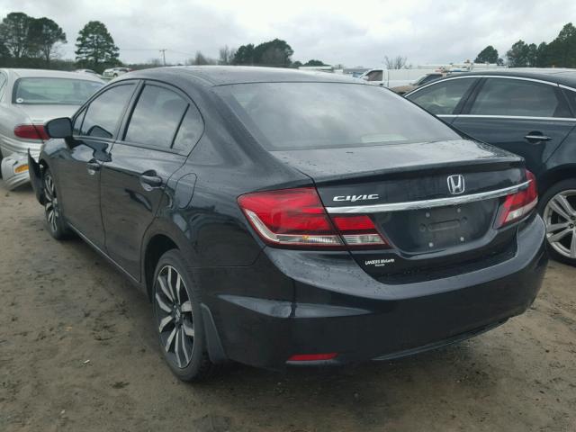 2HGFB2F93FH539515 - 2015 HONDA CIVIC EXL 黑色 照片 3