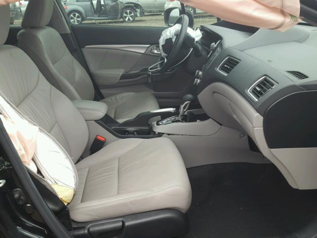 2HGFB2F93FH539515 - 2015 HONDA CIVIC EXL 黑色 照片 5