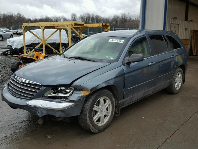 2C8GF68485R568595 - 2005 CHRYSLER PACIFICA T BLUE photo 2