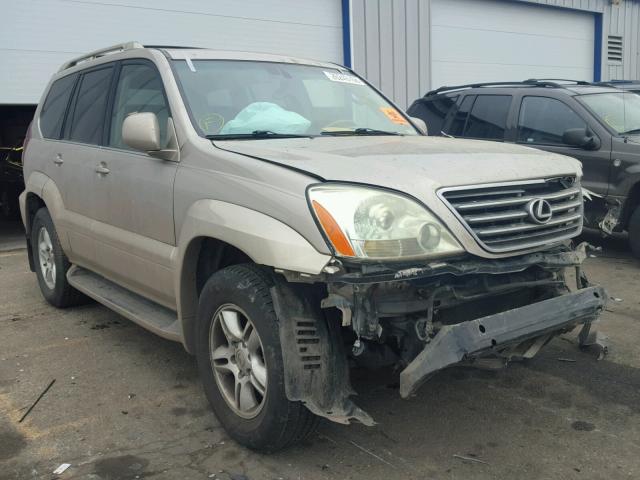 JTJBT20X550075368 - 2005 LEXUS GX 470 SILVER photo 1