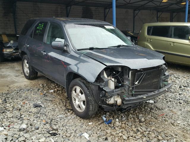 2HNYD18276H520097 - 2006 ACURA MDX CHARCOAL photo 1