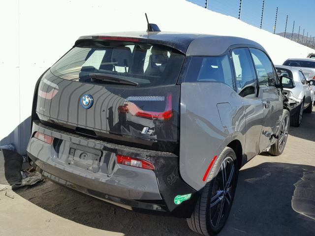 WBY1Z4C54FV502044 - 2015 BMW I3 REX Сұр фото 4