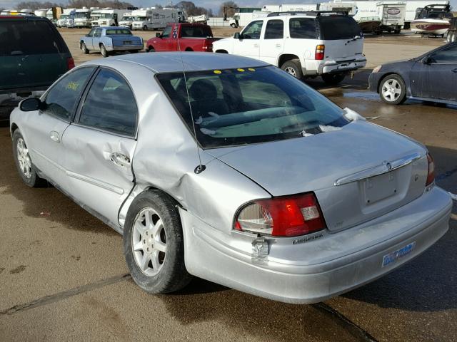 1MEFM50U12A637327 - 2002 MERCURY SABLE GS SILVER photo 3