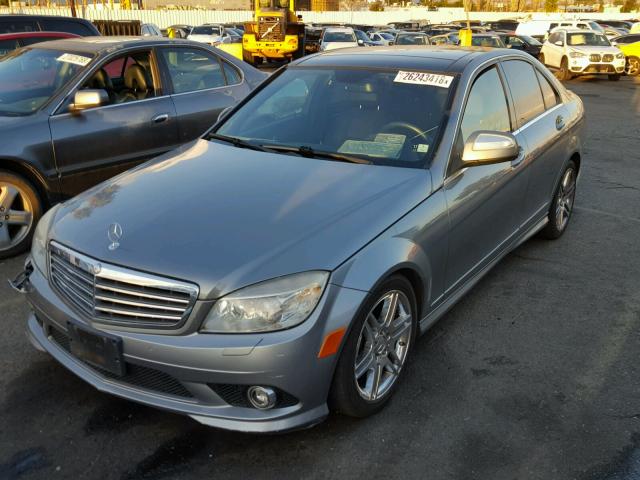 WDDGF56X88F091449 - 2008 MERCEDES-BENZ C 350 GRAY photo 2