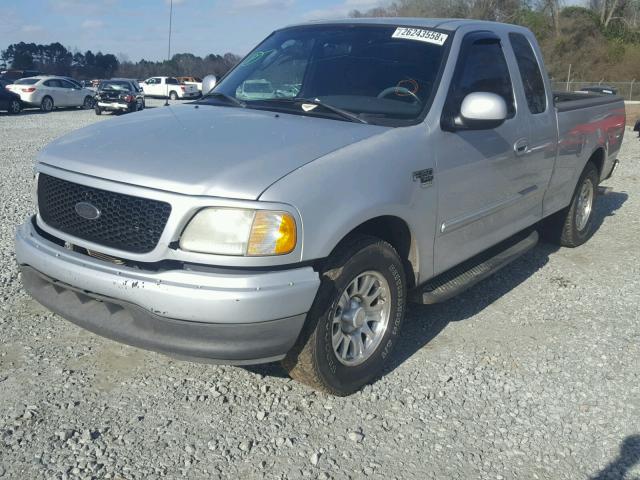 2FTRX17L43CA06860 - 2003 FORD F150 SILVER photo 2