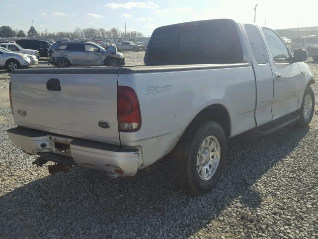 2FTRX17L43CA06860 - 2003 FORD F150 SILVER photo 4