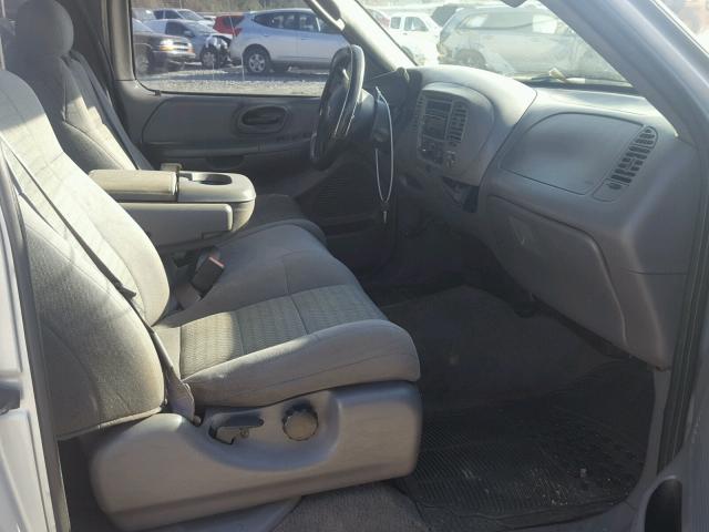 2FTRX17L43CA06860 - 2003 FORD F150 SILVER photo 5