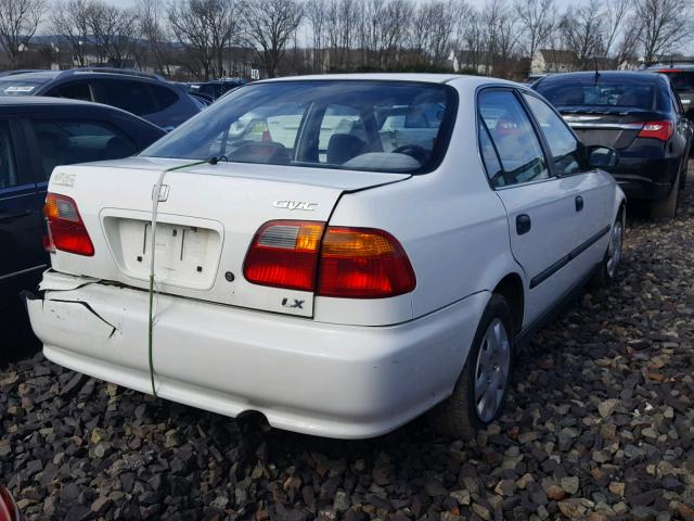 2HGEJ667XXH592427 - 1999 HONDA CIVIC LX WHITE photo 4