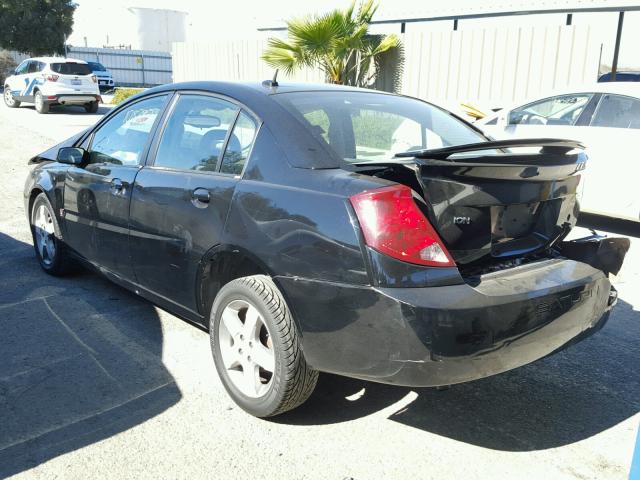 1G8AL55F87Z148709 - 2007 SATURN ION LEVEL BLACK photo 3