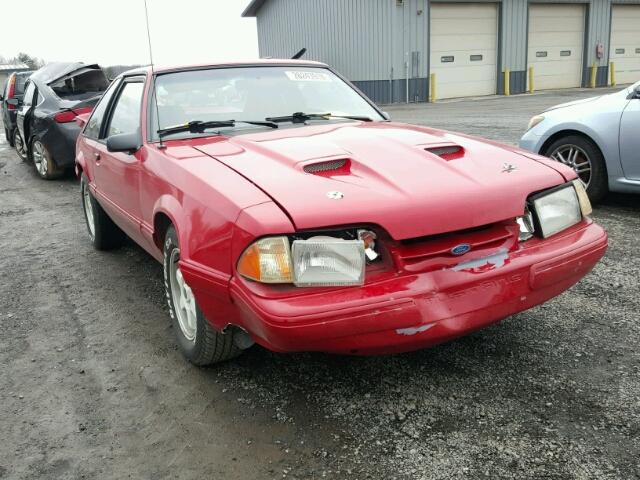 1FACP41M1NF159217 - 1992 FORD MUSTANG LX RED photo 1