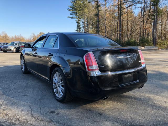 2C3CCARG6DH592732 - 2013 CHRYSLER 300 BLACK photo 4