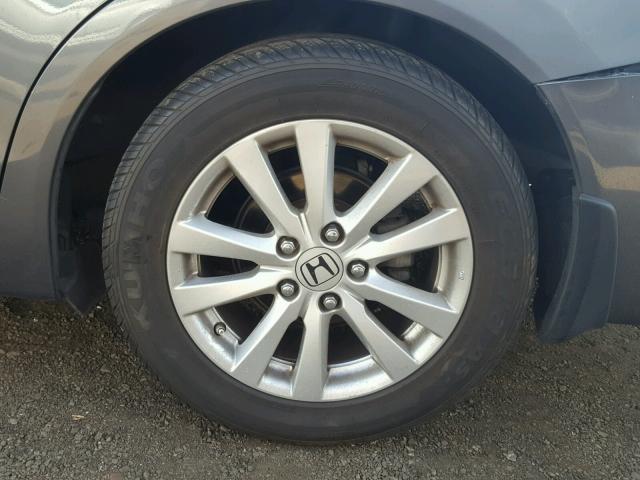 19XFB2F99CE319687 - 2012 HONDA CIVIC EXL GRAY photo 9