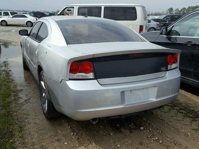 2B3CA5CT6AH223400 - 2010 DODGE CHARGER R/ SILVER photo 3