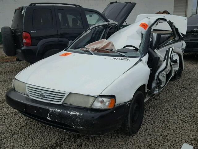 1N4AB41DXTC751445 - 1996 NISSAN SENTRA E WHITE photo 2