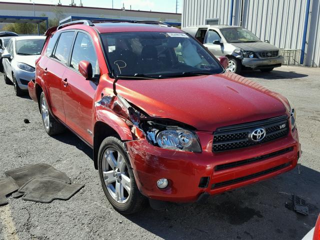 JTMZK32V665005338 - 2006 TOYOTA RAV4 SPORT RED photo 1