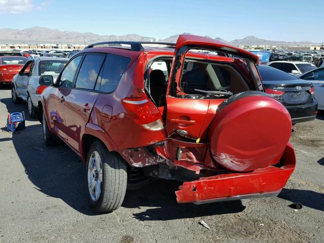 JTMZK32V665005338 - 2006 TOYOTA RAV4 SPORT RED photo 3