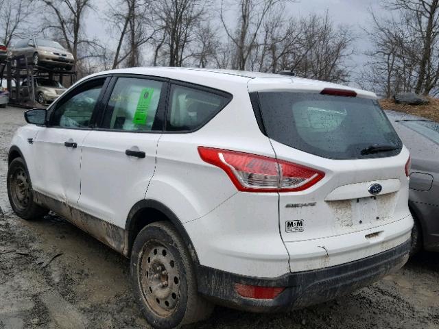 1FMCU0F79EUA96521 - 2014 FORD ESCAPE S WHITE photo 3