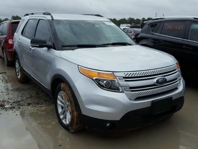 1FM5K7D89EGA48762 - 2014 FORD EXPLORER X SILVER photo 1