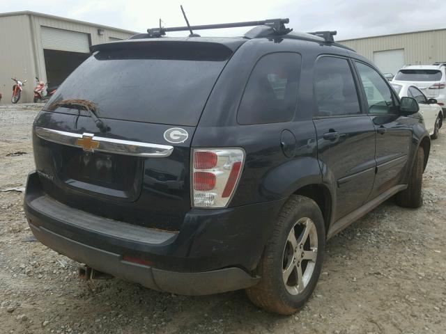 2CNDL63F876037063 - 2007 CHEVROLET EQUINOX LT BLACK photo 4