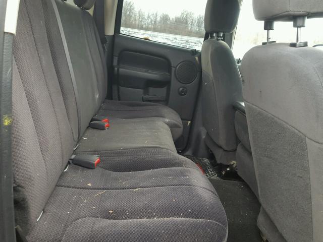 1D7HU18D35S211327 - 2005 DODGE RAM 1500 S BLACK photo 6