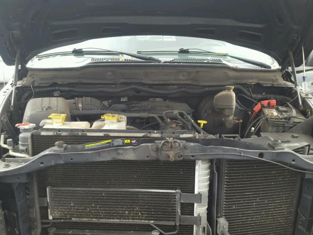 1D7HU18D35S211327 - 2005 DODGE RAM 1500 S BLACK photo 7