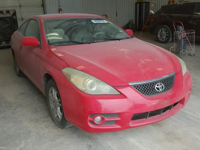 4T1CE30P27U753511 - 2007 TOYOTA CAMRY SOLA RED photo 1