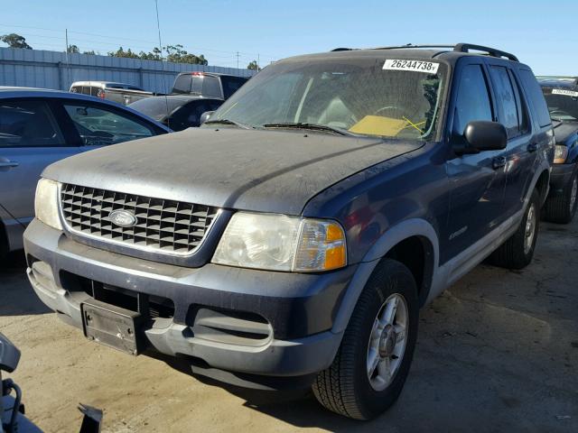 1FMZU73E72ZA45751 - 2002 FORD EXPLORER X BLUE photo 2