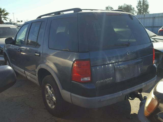 1FMZU73E72ZA45751 - 2002 FORD EXPLORER X BLUE photo 3