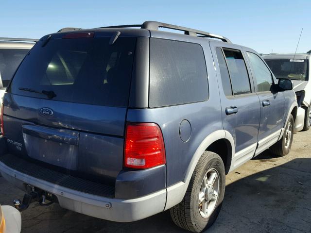 1FMZU73E72ZA45751 - 2002 FORD EXPLORER X BLUE photo 4