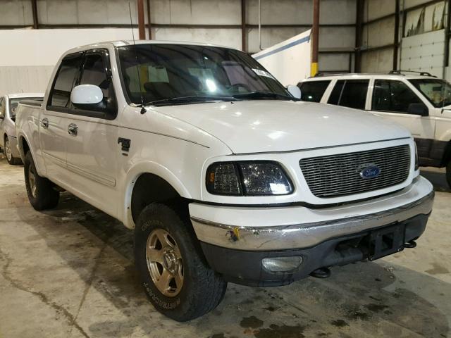 1FTRW08613KA38909 - 2003 FORD F150 SUPER WHITE photo 1