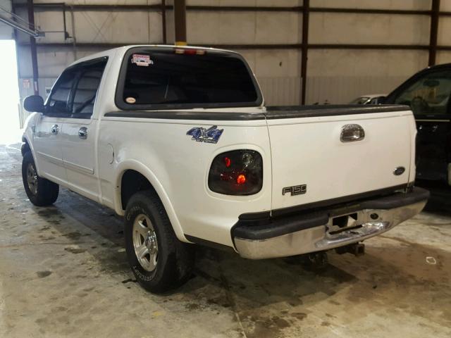 1FTRW08613KA38909 - 2003 FORD F150 SUPER WHITE photo 3