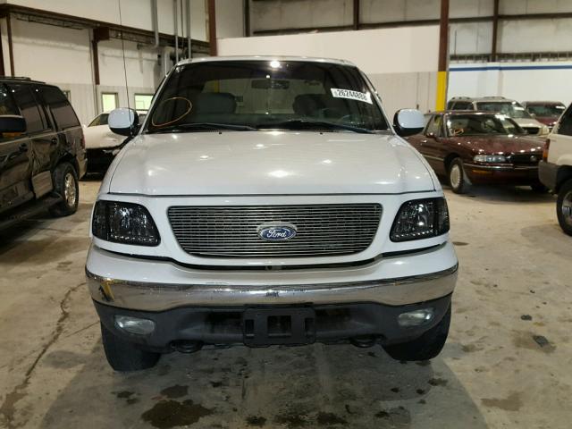 1FTRW08613KA38909 - 2003 FORD F150 SUPER WHITE photo 9